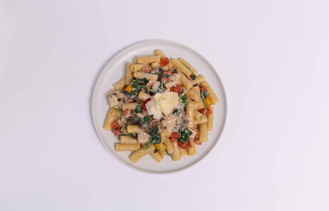 Asiago Chicken Rigatoni